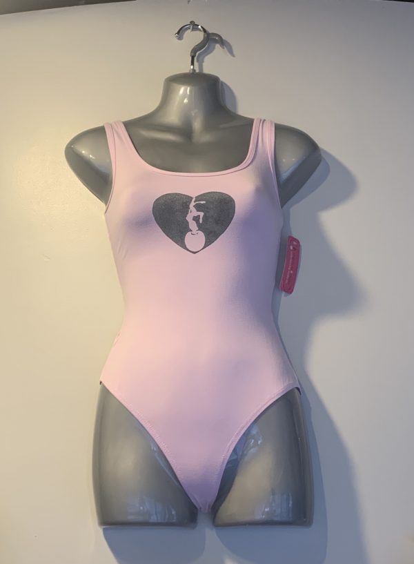 pink body suit